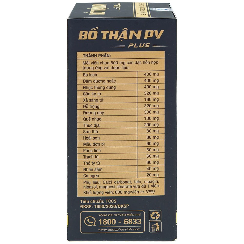 2 hình bên thuốc bổ thận