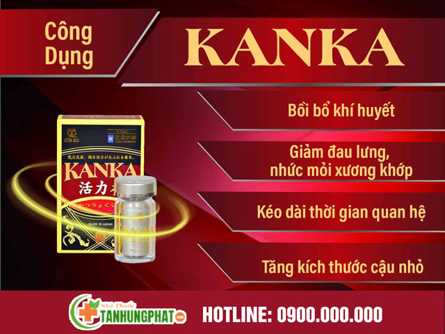 Công dụng của Bổ thận Kanka