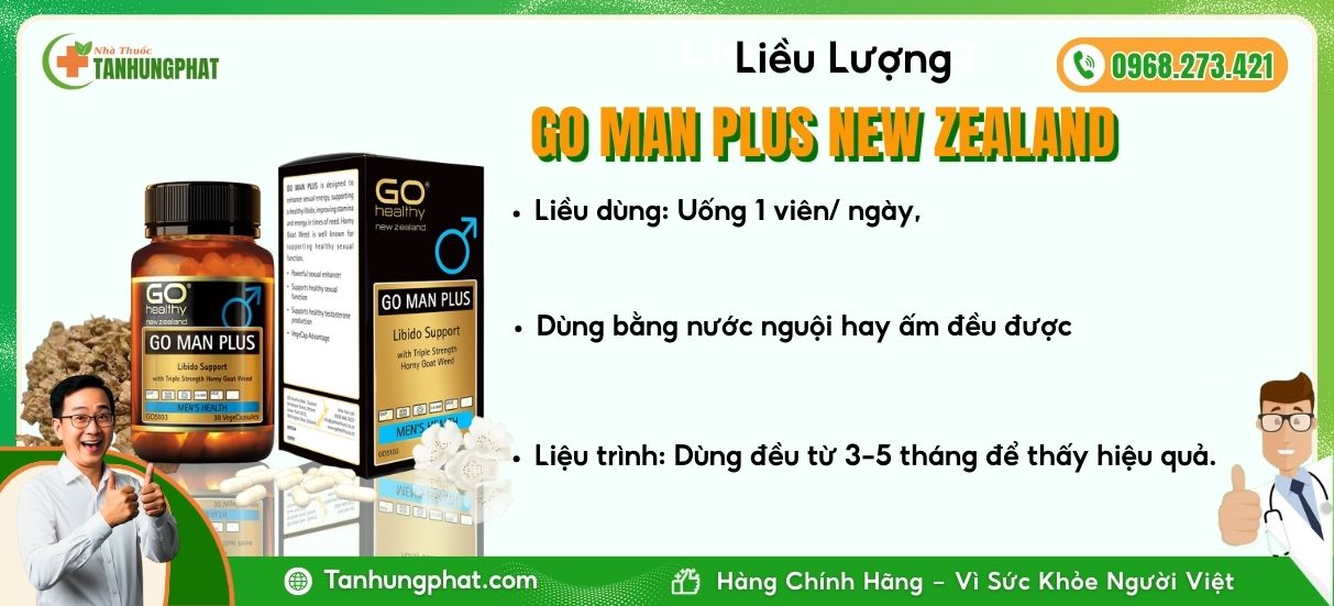 Liều Dùng Go Man Plus