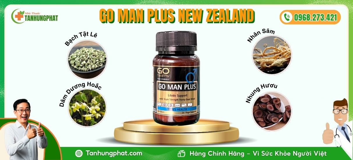 Thành phần Go Man Plus