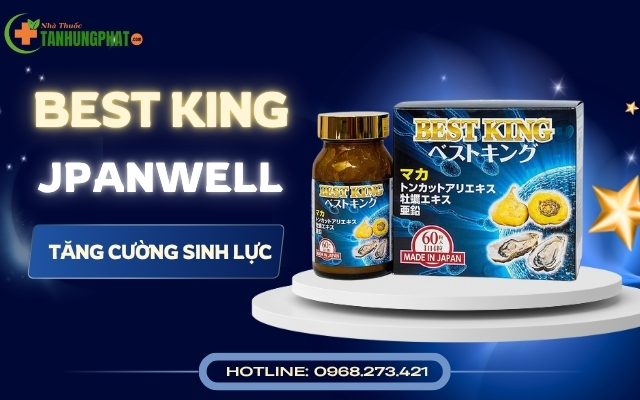Viên uống Best King Jpanwell hỗ trợ tăng cường sinh lực