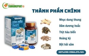 Thành phần của viên uống Hàu Biển Ago
