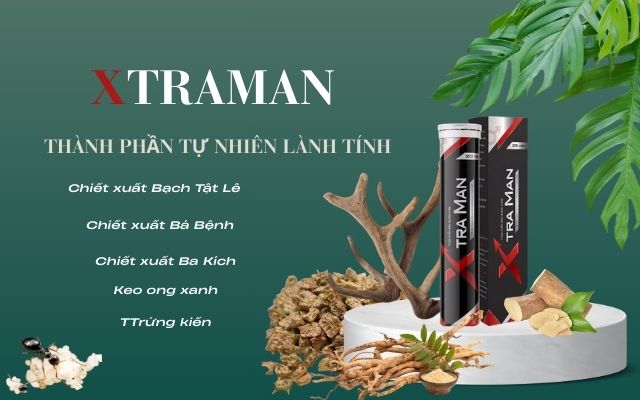 Thành phần viên sủi Xtraman