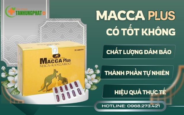 Viên uống Macca Plus có tốt không