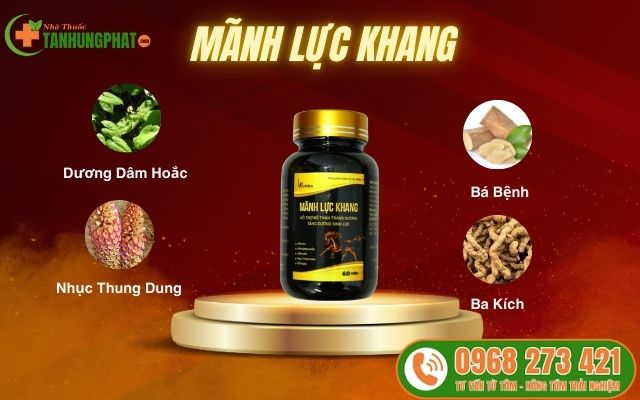 Thành phần viên uống mãnh lực khang