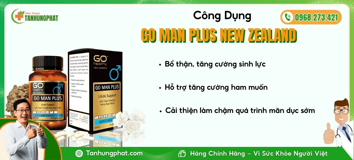 Công dụng Go Man Plus
