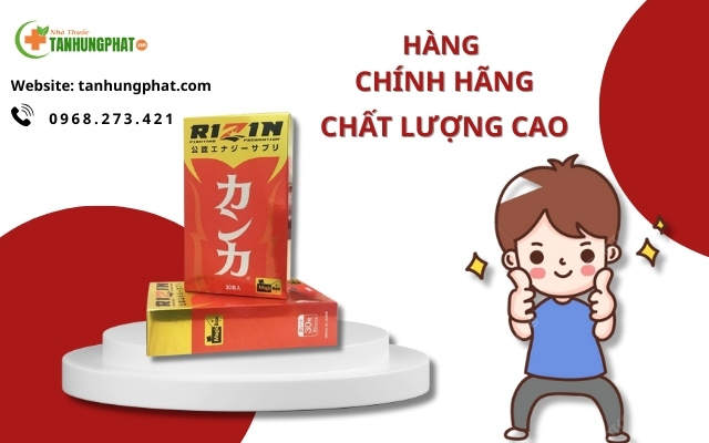 Sản phẩm Rizin Nhật Bản chính hãng, chất lượng cao từ Tân Hưng Phát