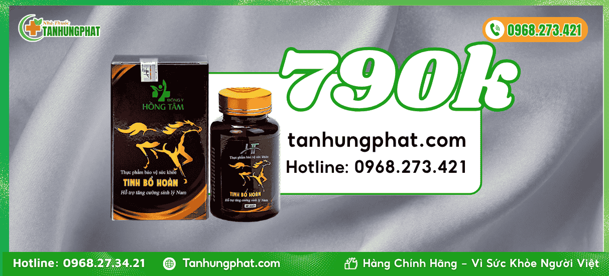 Giá của sản phẩm tinh bổ hoàn Hồng Tâm