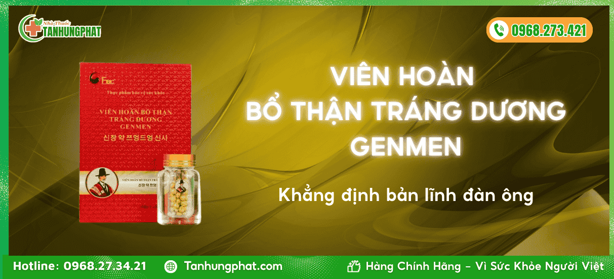 Sản phẩm Viên hoàn Genmen