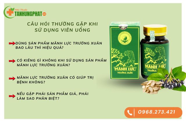 Câu hỏi thường gặp của Mãnh Lực Trường Xuân