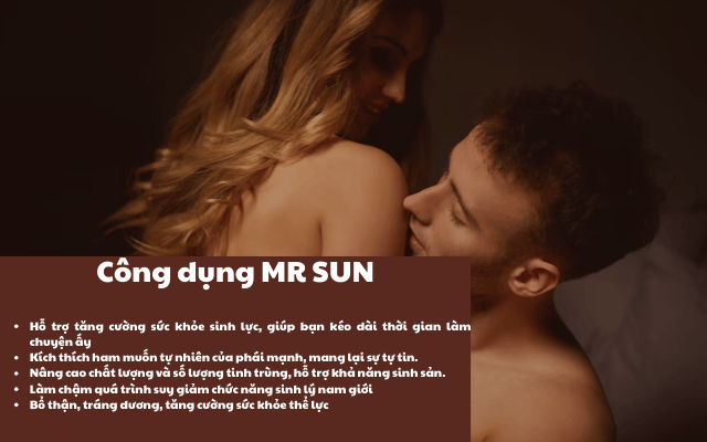 Công dụng Mr Sun