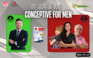 đối tượng sử dụng Conceptive for men