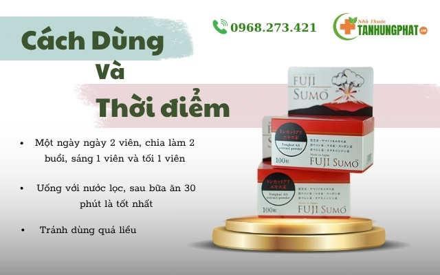 Công dụng và thời điểm sử dụng viên uống Fuji Nhật Bản