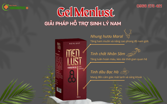 Gel-MenLust thành phần