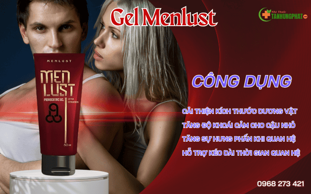 Gel-MenLust Công dụng