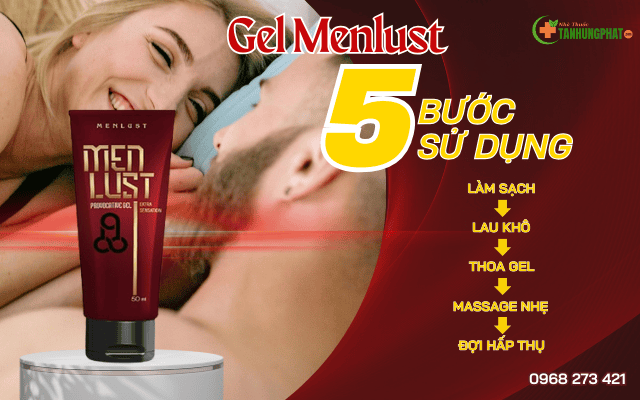 Gel-MenLust cách sử dụng