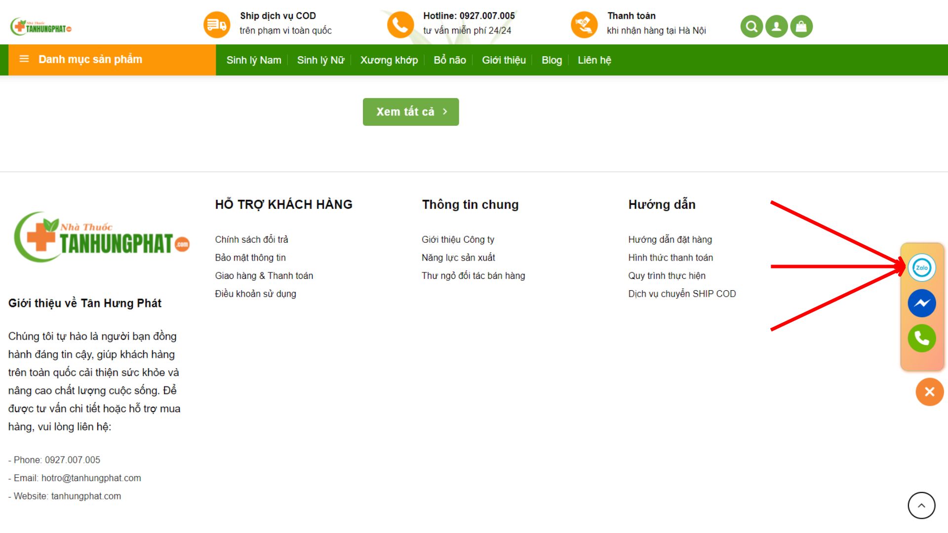 Hướng dẫn mua hàng tư vấn