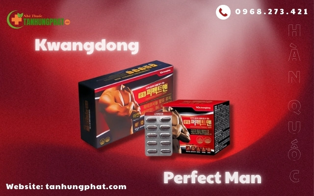 Viên uống Kwangdong Perfect Man hỗ trợ tăng cường sinh lý nam