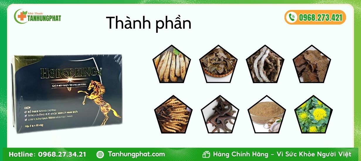 Thành phần của Horse Kingz