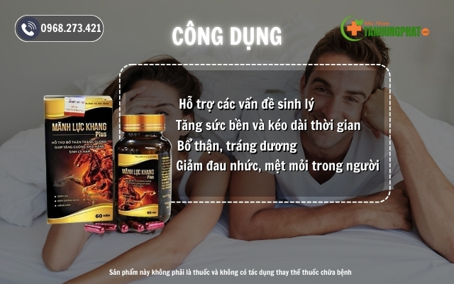 Công dụng của MÃNH LỰC KHANG plus