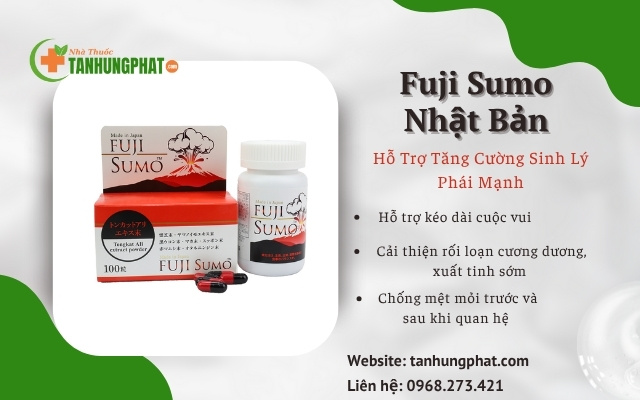 Công dụng của viên uống Fuji Sumo