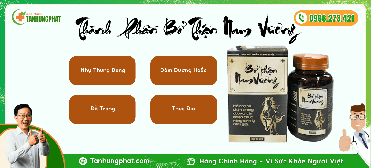 Thành phần Bổ Thận Nam Vương