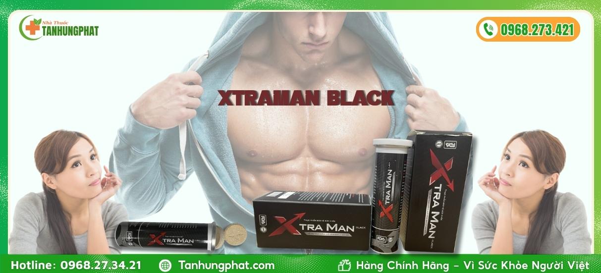viên sủi tăng cường sinh lý Xtraman Black