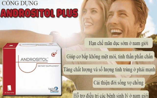 công dụng Andrositol Plus 