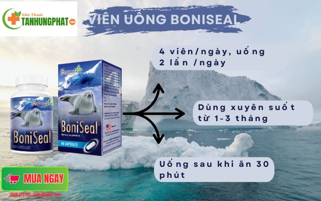 Cách sử dụng viên uống BoniSeal