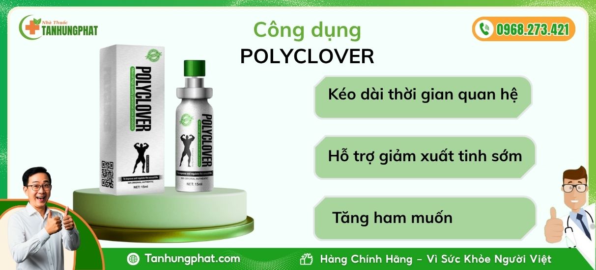 công dụng của Polyclover