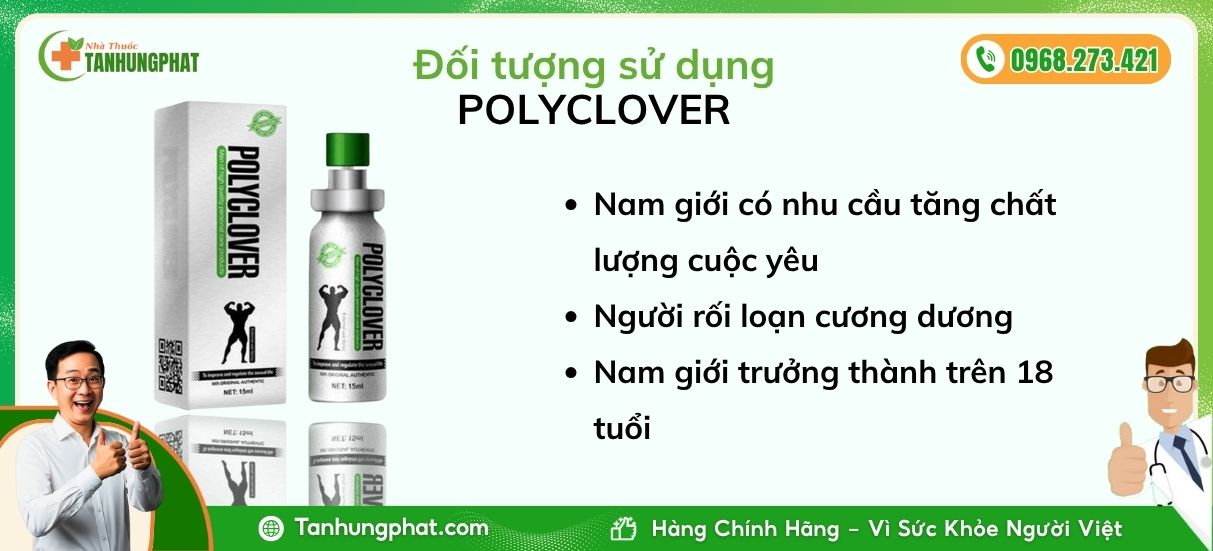 đối tượng sử dụng Polyclover
