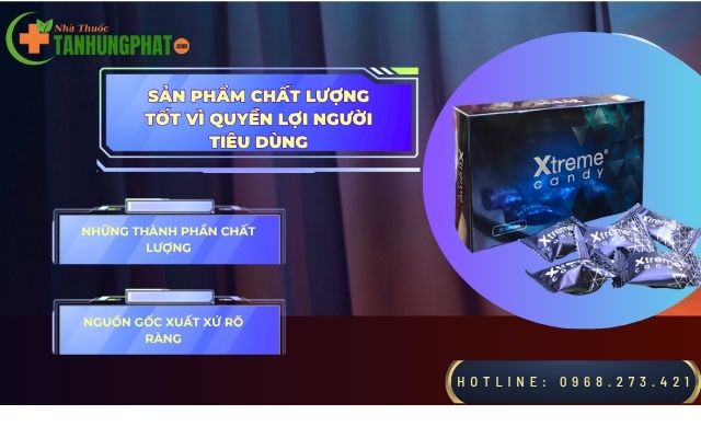 chất lượng của kẹo sâm Xtreme