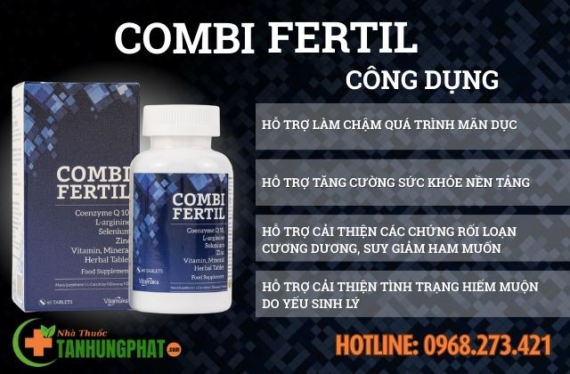 Công dụng của viên uống Combifertil