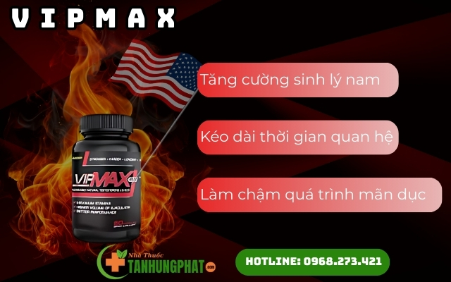 Công dụng Vipmax RX