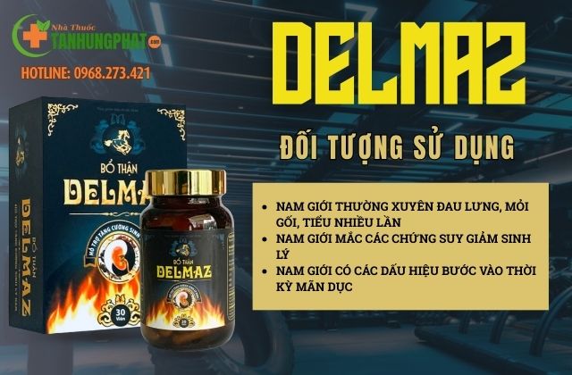Đối tượng sử dụng viên uống delmaz