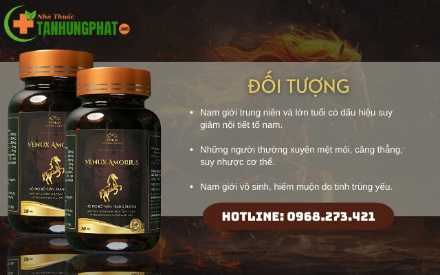 Venux Amorius dùng cho đối tượng nào?