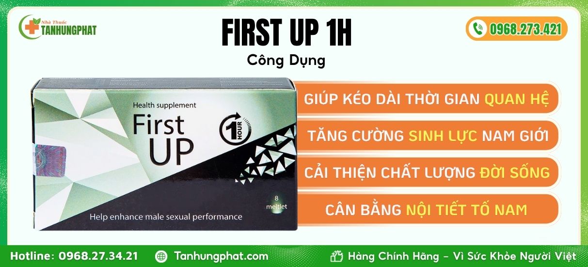 Công Dụng First Up 1H