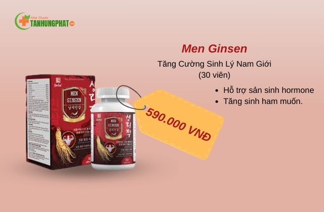 Giá của sản phẩm Men Ginsen