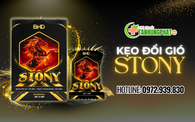 Banner Kẹo Đổi Gió Stony