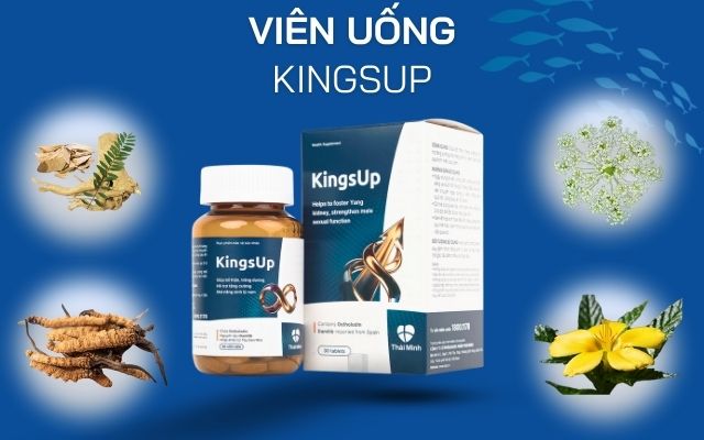 KingsUp hỗ trợ tăng cường sinh lực