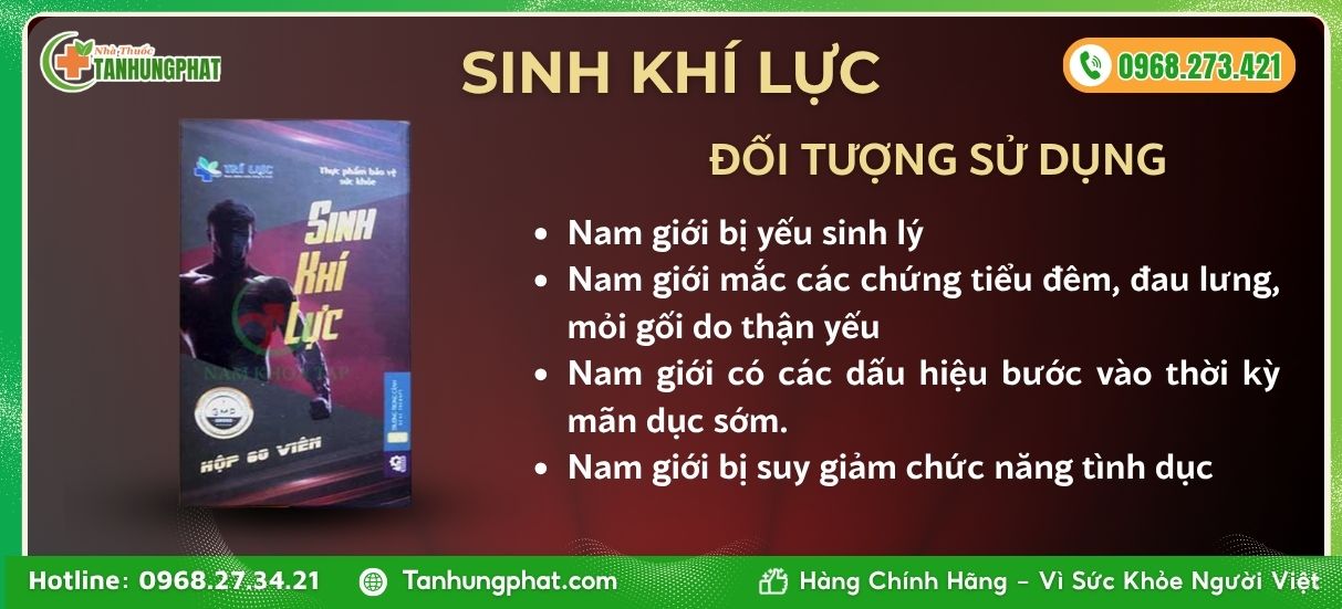 Đối tượng sử dụng sinh khí lực