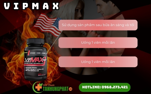 Cách sử dụng sản phẩm Vipmax RX