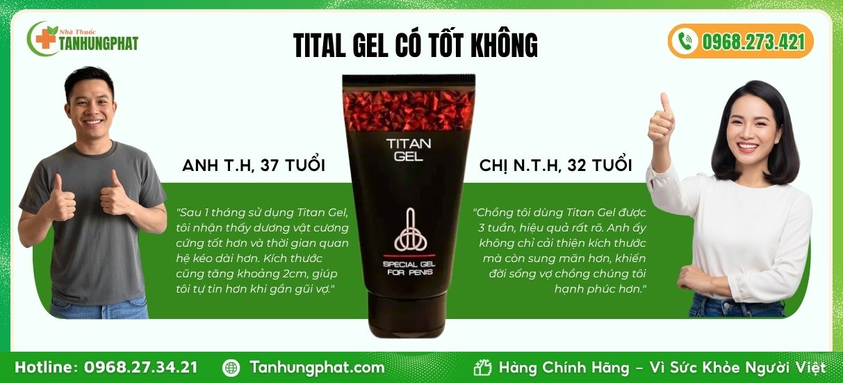 Titan Gel Có Tốt Không
