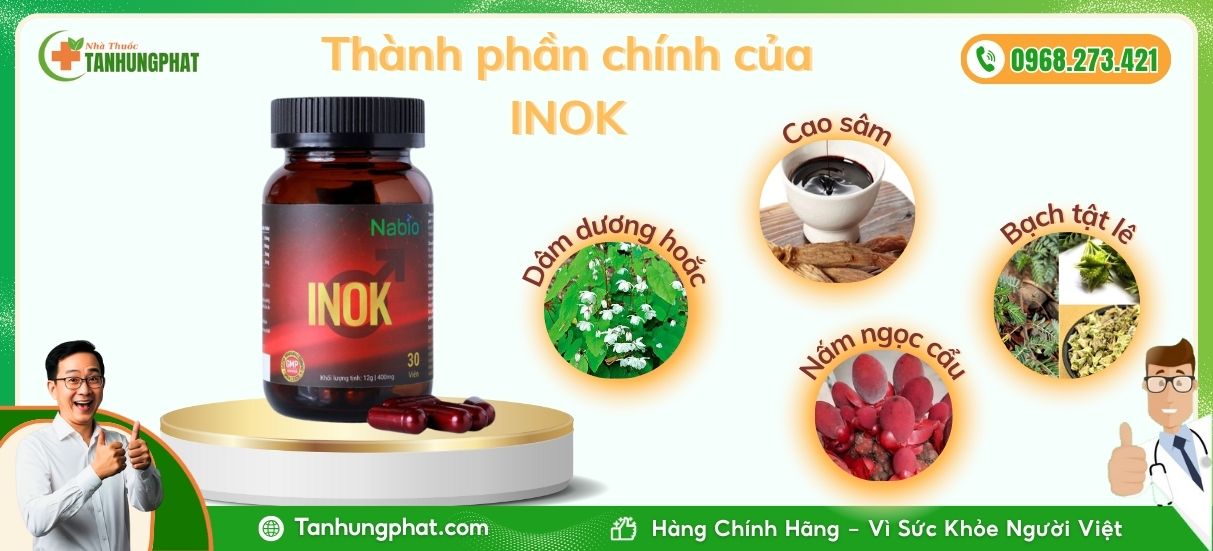 thành phần viên uống INOK