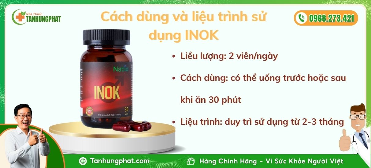 Cách sử dụng INOK