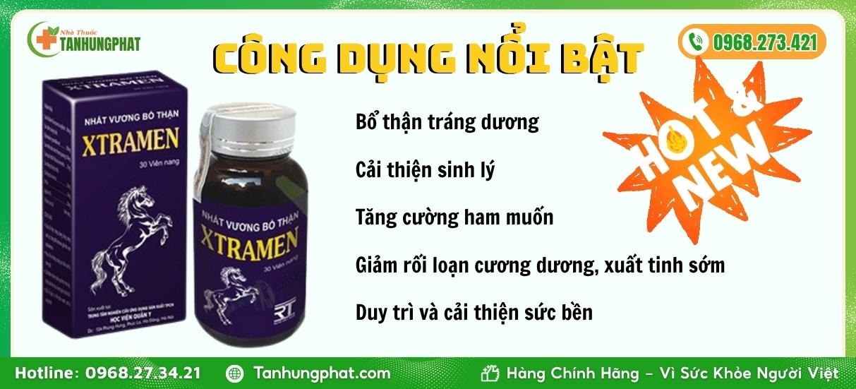 Công dụng nổi bật của Xtramen