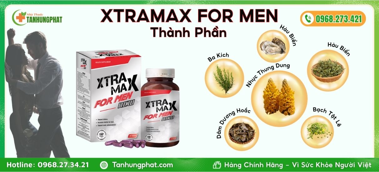 Thành Phần Xtramax For Men