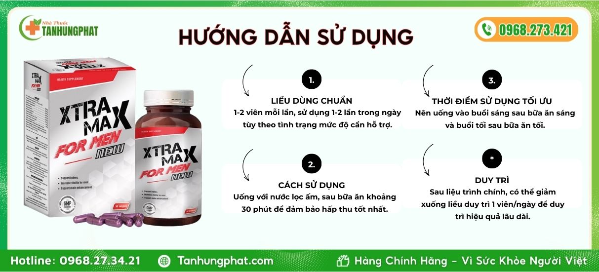 HDSD Xtramax For Men