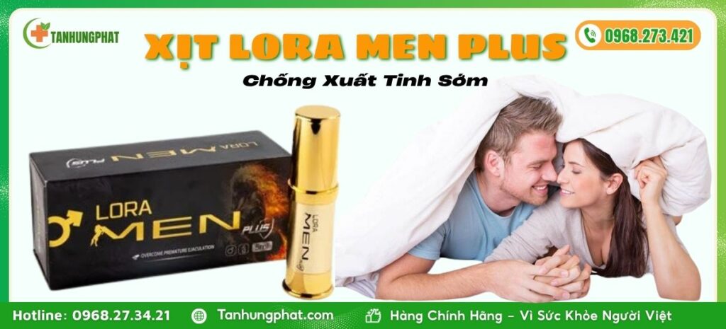 Xịt Lora Men Plus