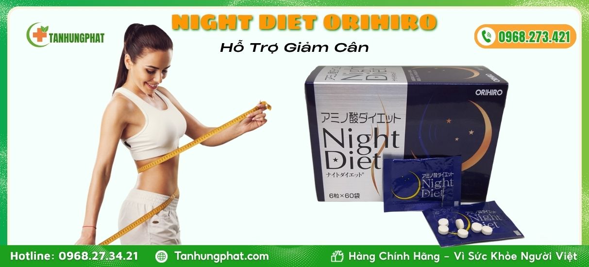 Viên Uống Night Diet Orihiro